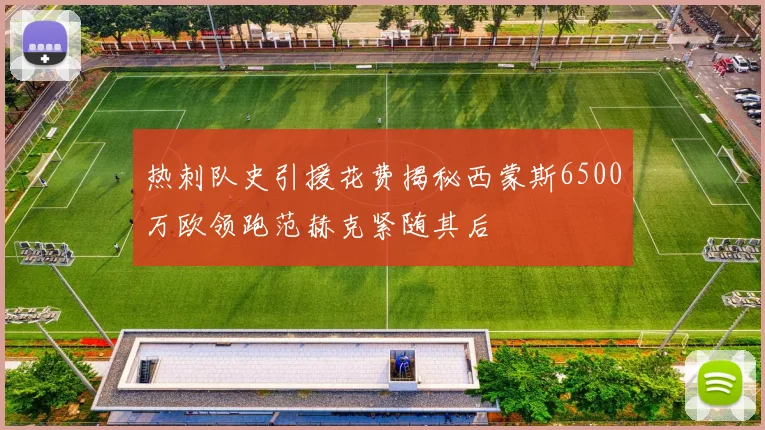 热刺队史引援花费揭秘西蒙斯6500万欧领跑范赫克紧随其后